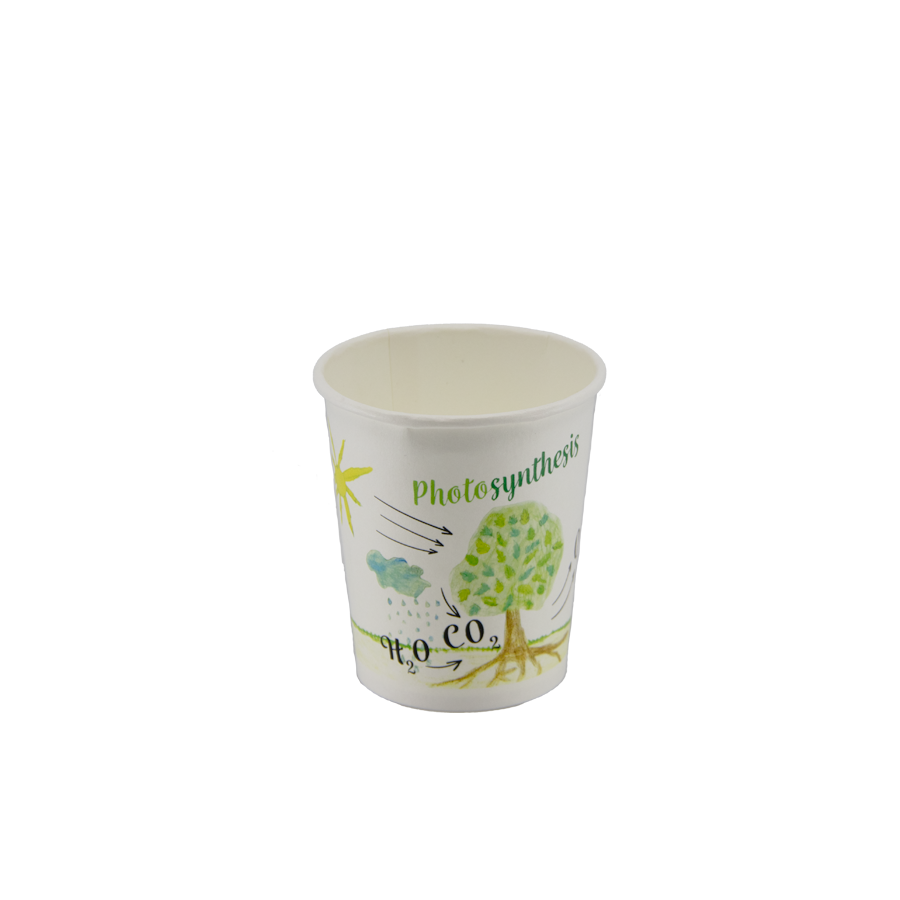 KUBEK PAP. TERMICZNY 250 ML (5889) FOTOSYNTEZA SUP DE EN (H-91) (S-1)